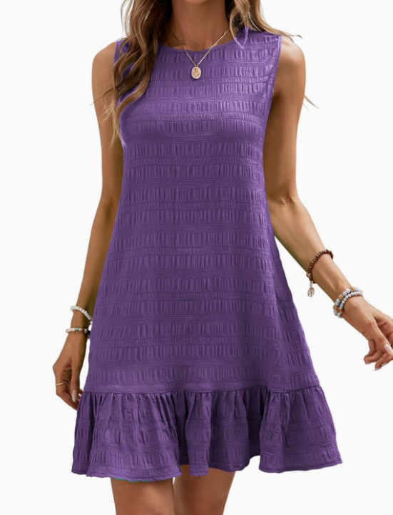 Marta - Vestido veraniego ligero con elegantes volantes