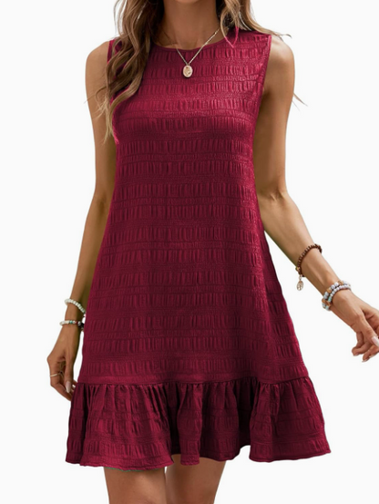Marta - Vestido veraniego ligero con elegantes volantes