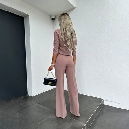 Elisa - Conjunto de dos piezas elegante y versátil para mujer