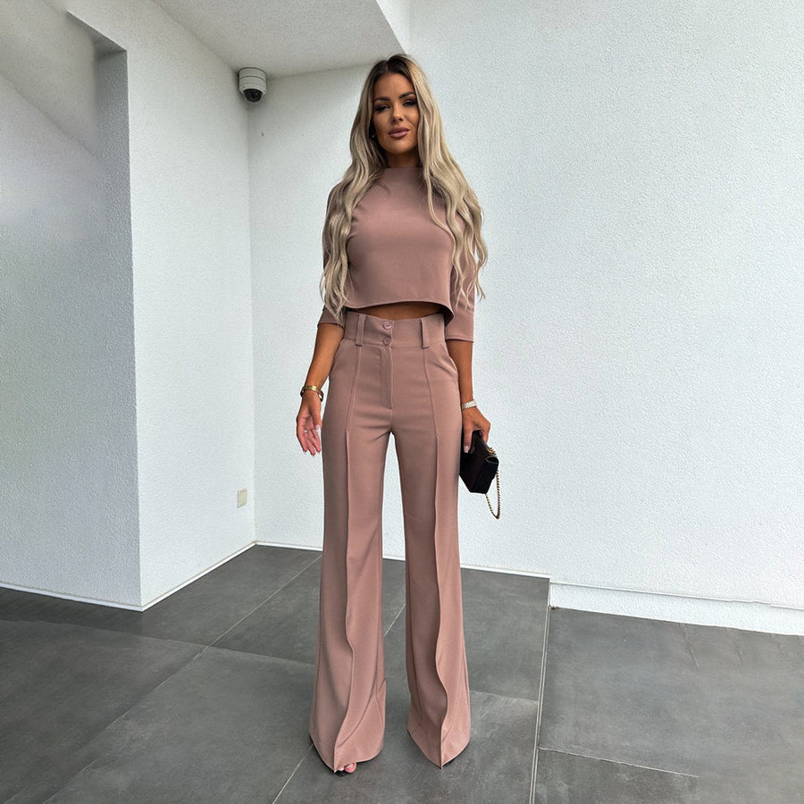 Elisa - Conjunto de dos piezas elegante y versátil para mujer
