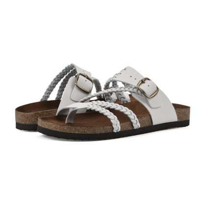 Eve - Sandalias cómodas trenzadas