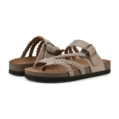 Eve - Sandalias cómodas trenzadas