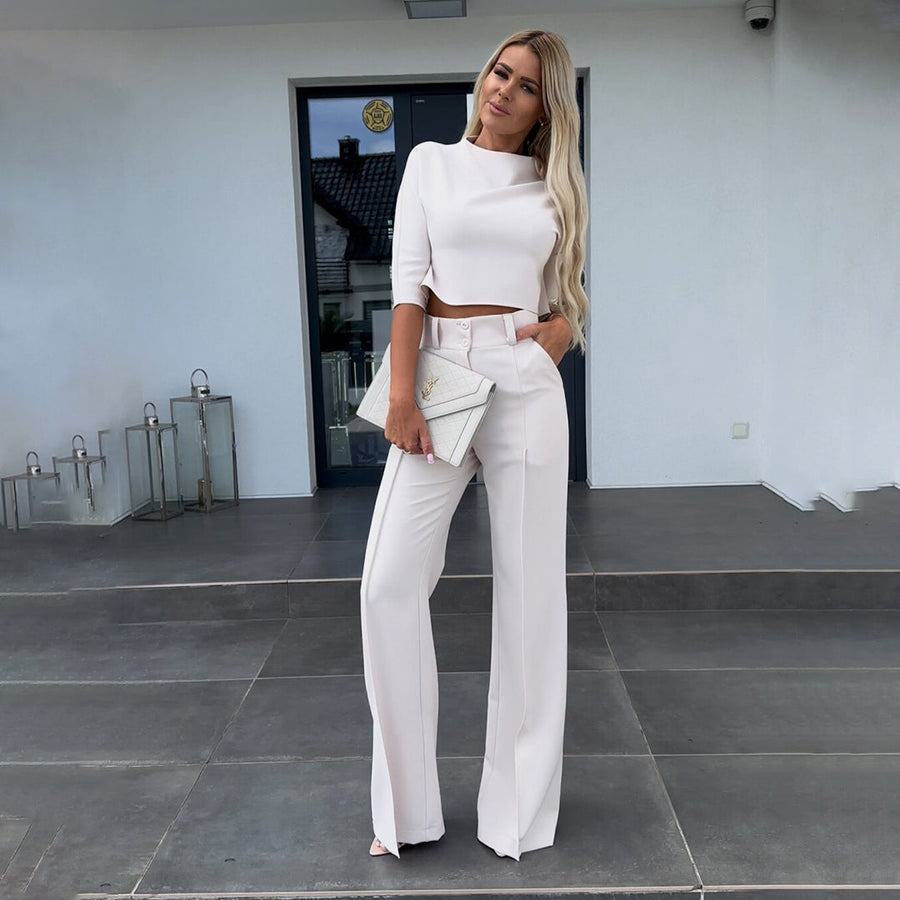 Elisa - Conjunto de dos piezas elegante y versátil para mujer