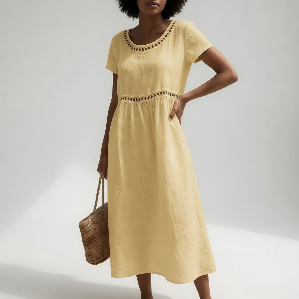 Lea - Vestido bordado para mujer