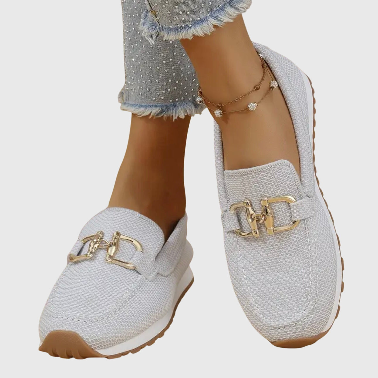 Lili - Zapatillas ortopédicas tipo mocasín