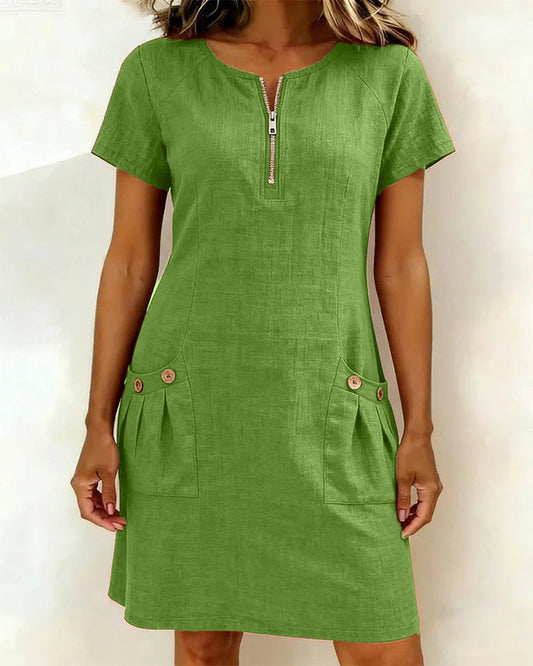 Lina - Vestido elegante y natural para el día a día