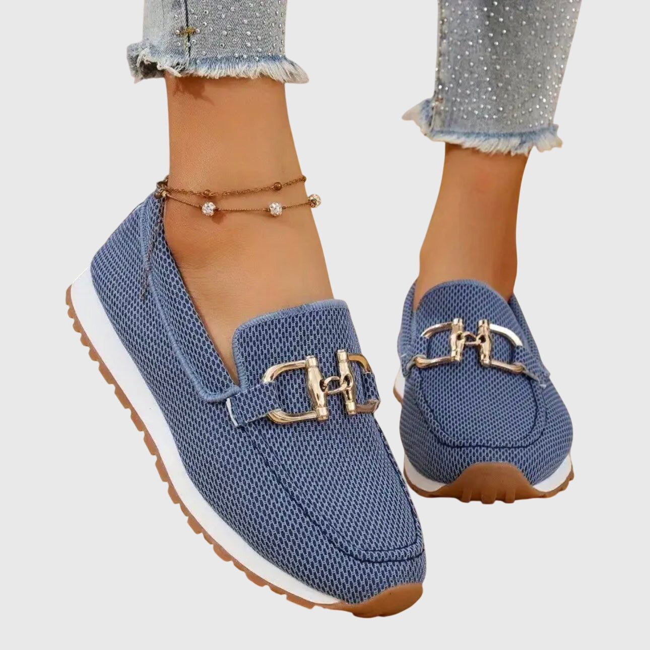Lili - Zapatillas ortopédicas tipo mocasín