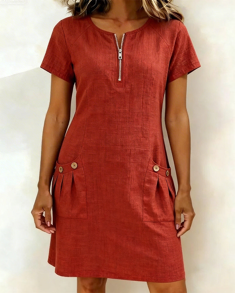 Lina - Vestido elegante y natural para el día a día