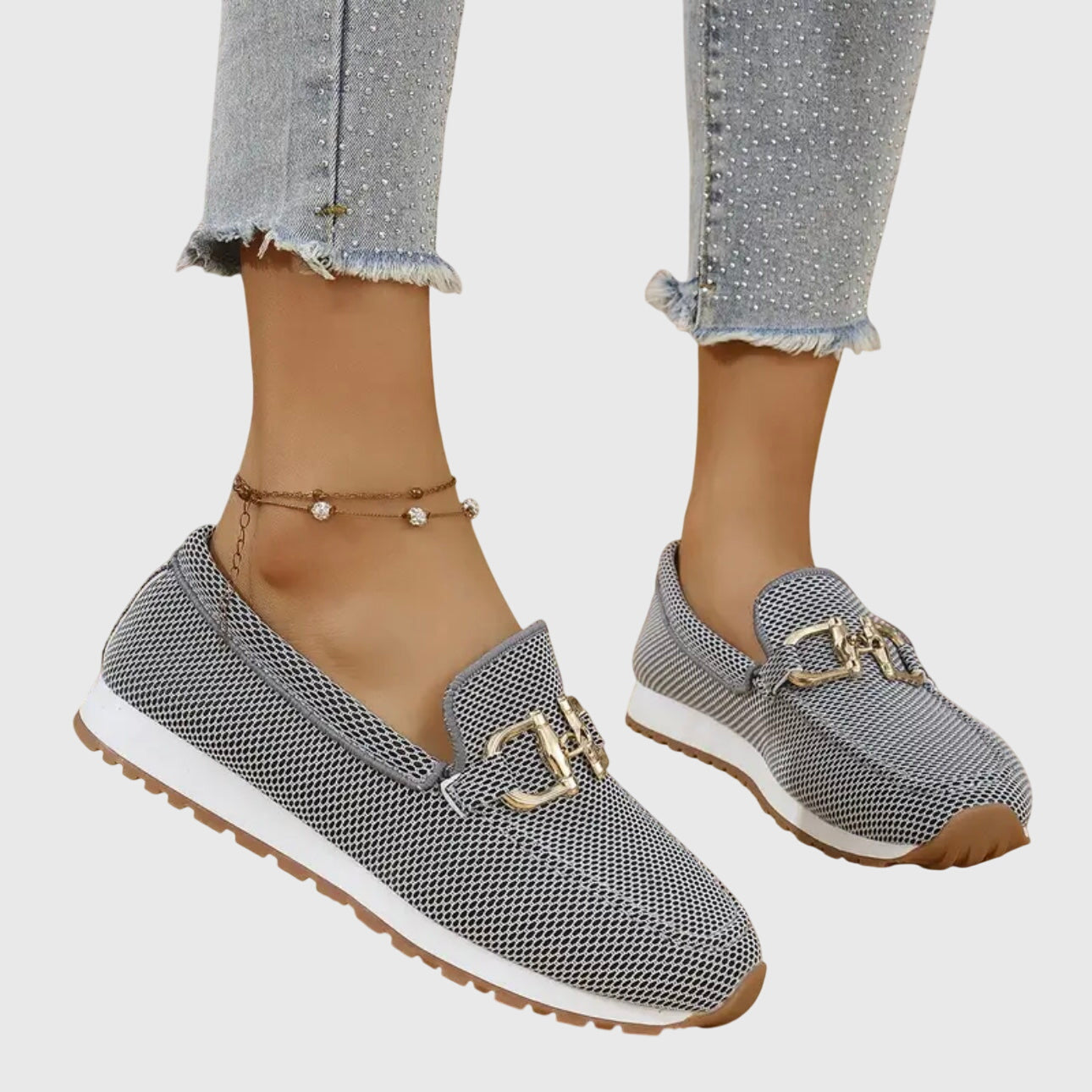 Lili - Zapatillas ortopédicas tipo mocasín