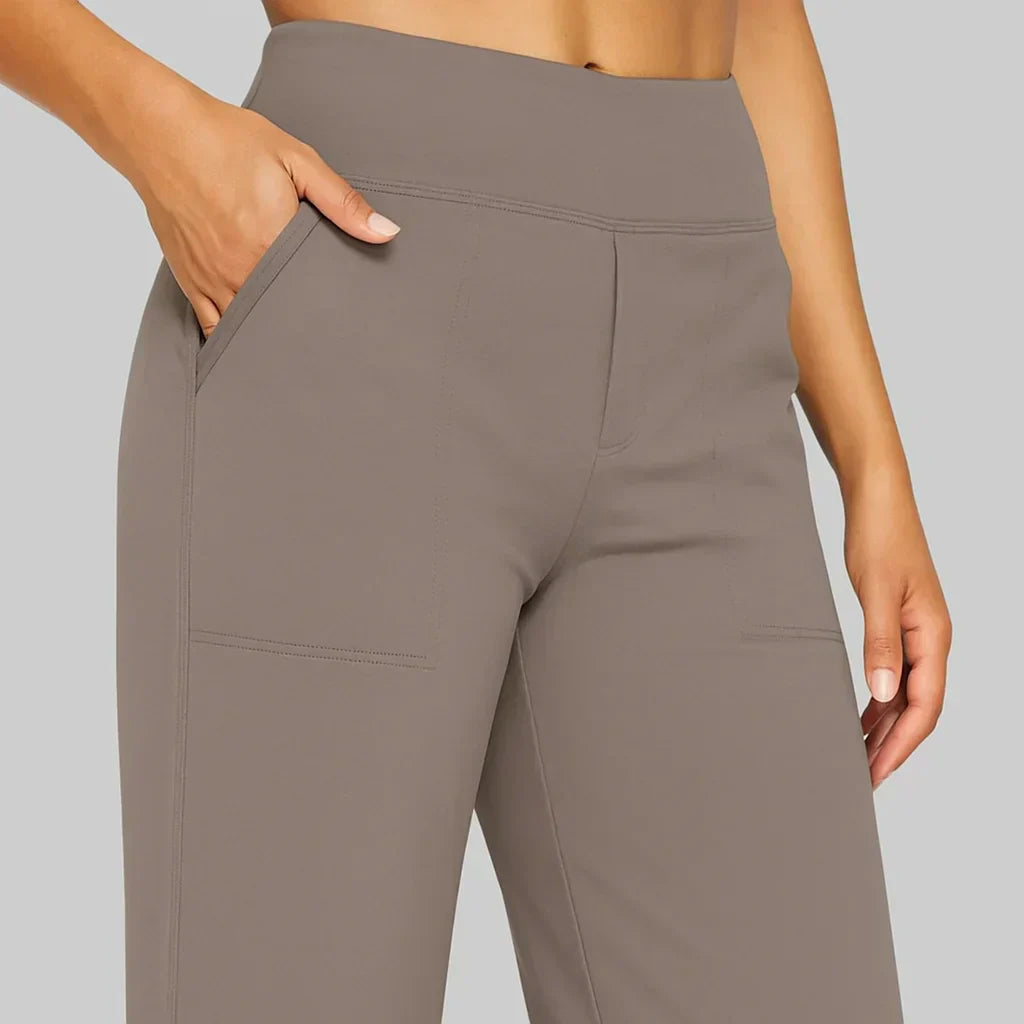 Kleo - Pantalones elásticos cómodos