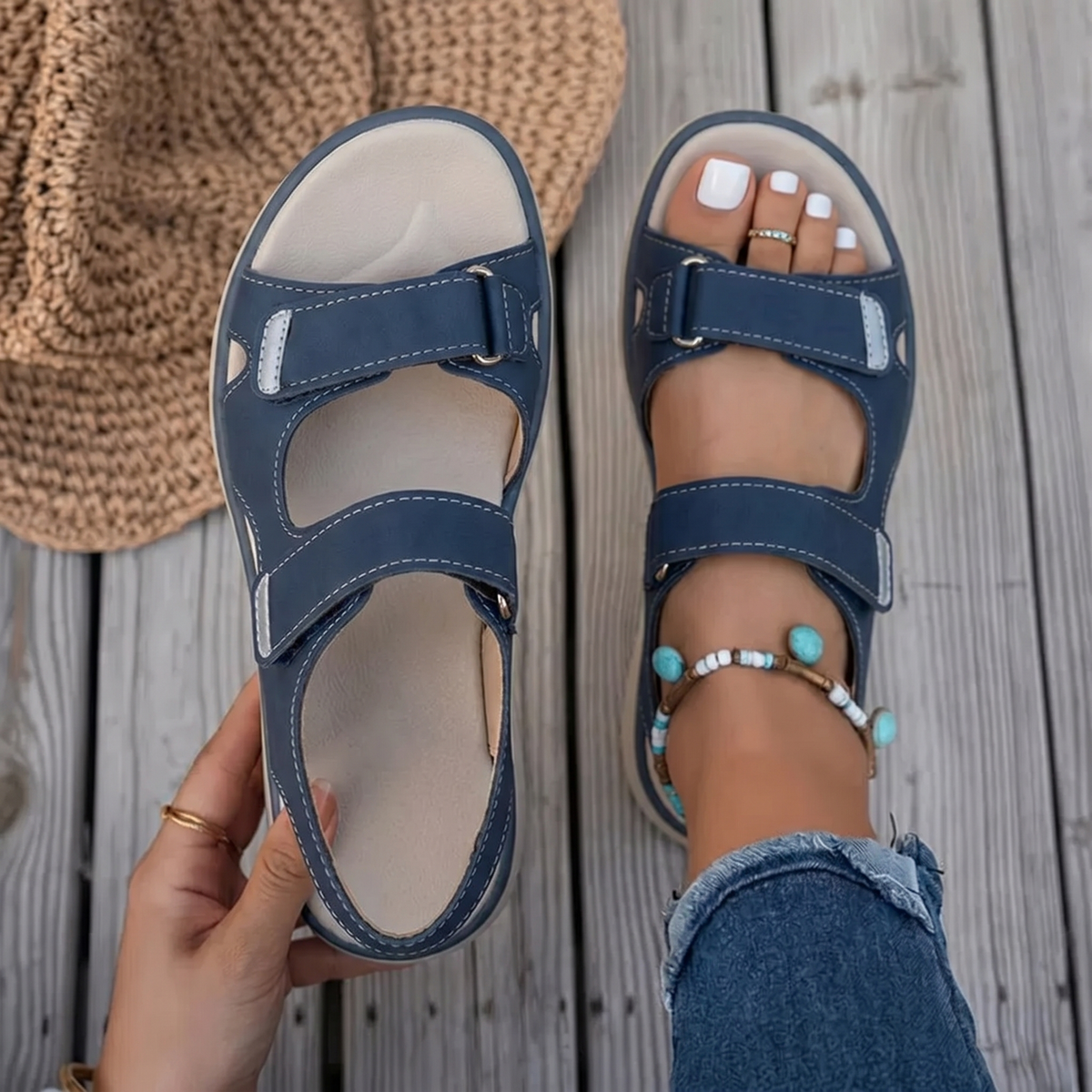 Noe - Sandalias cómodas y ajustables