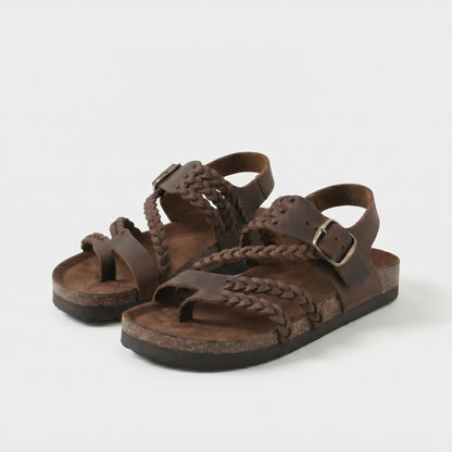 Eve - Sandalias cómodas trenzadas