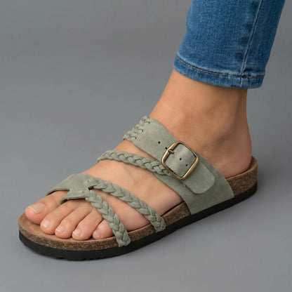 Eve - Sandalias cómodas trenzadas