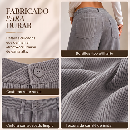 Penelope - Pantalones anchos y cómodos de corte holgado para mujer