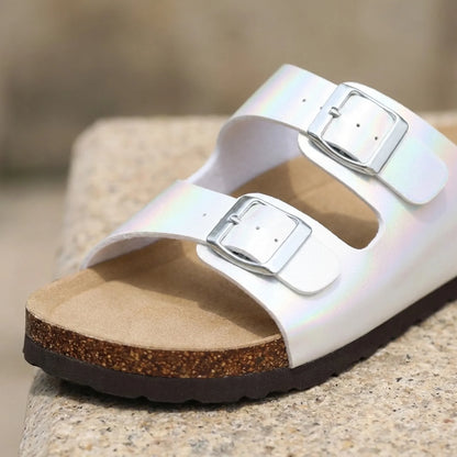 Milano – Sandalias cómodas con doble hebilla
