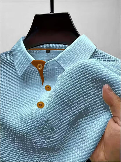 Zeta - Polo para hombre, ligero y moderno