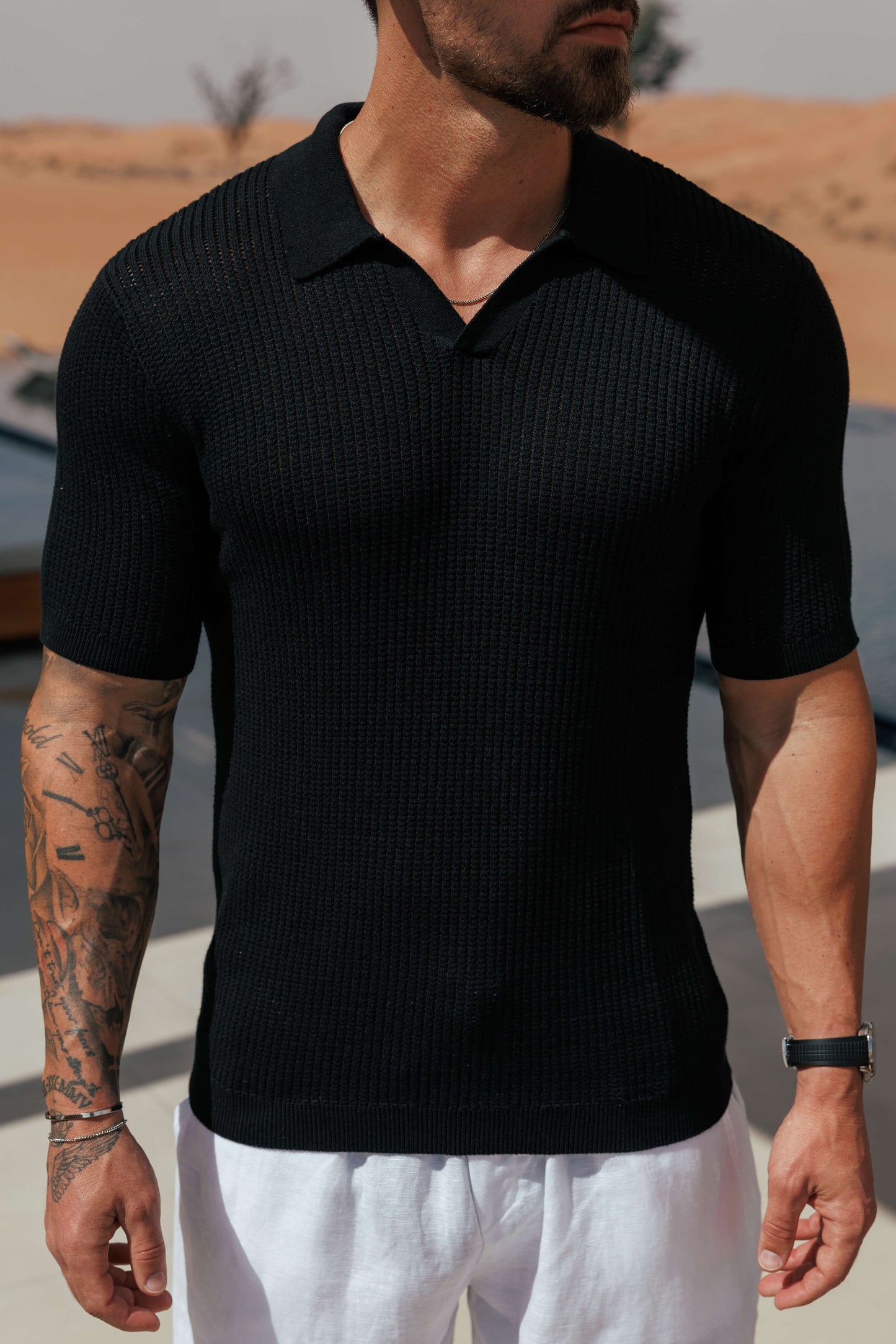 AERO POLO Black