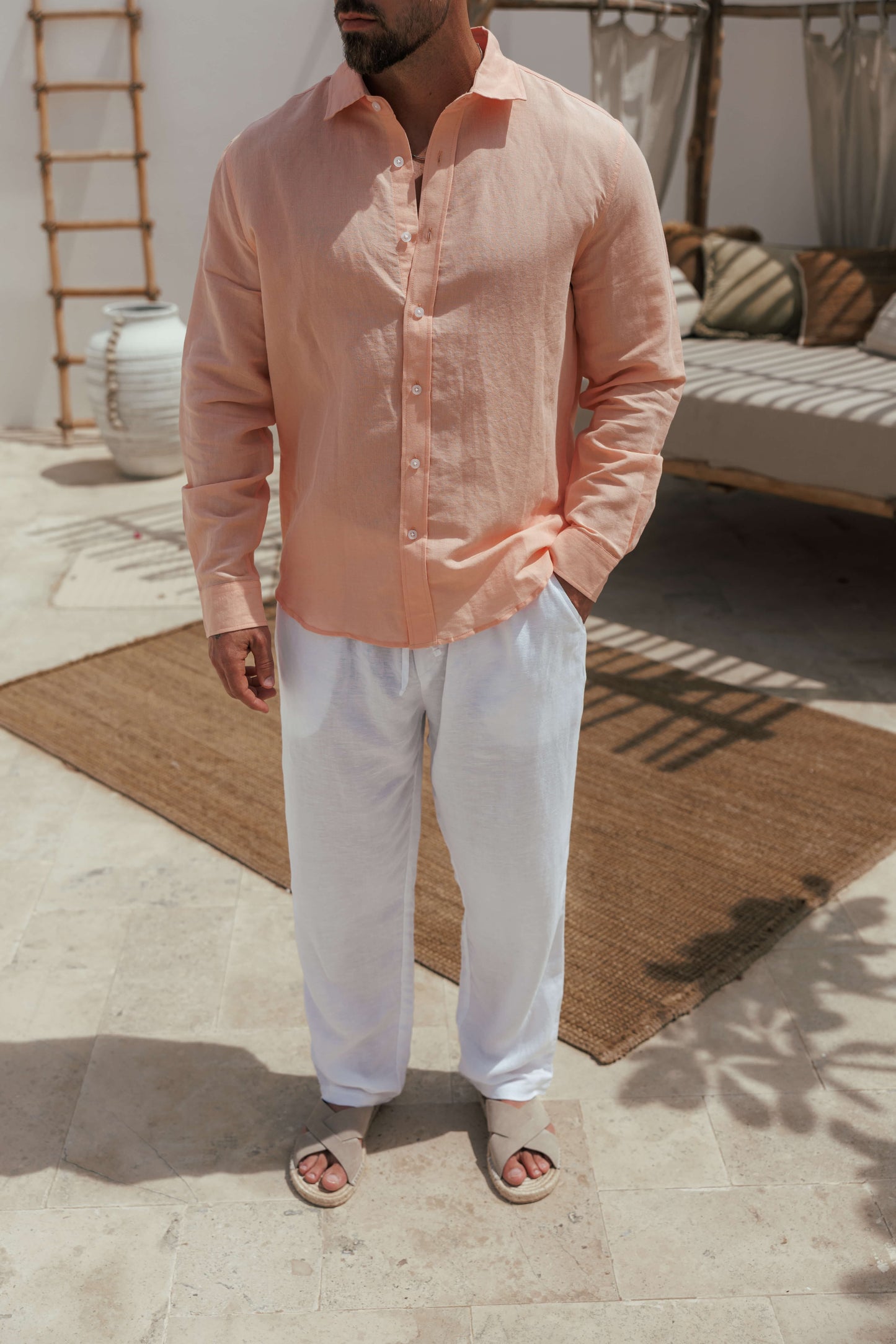 Peter - Camisa de lino luxe
