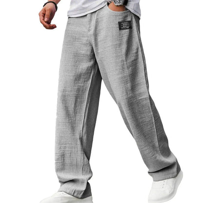 Albert - Pantalones ligeros de corte recto