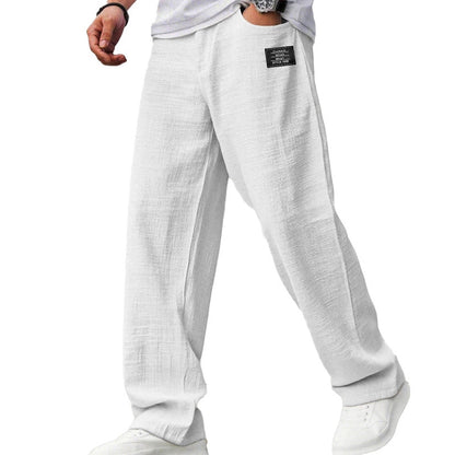 Albert - Pantalones ligeros de corte recto