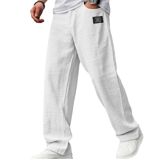 Albert - Pantalones ligeros de corte recto