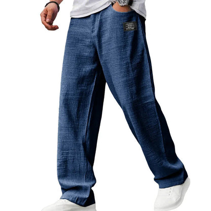 Albert - Pantalones ligeros de corte recto