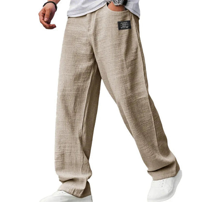 Albert - Pantalones ligeros de corte recto