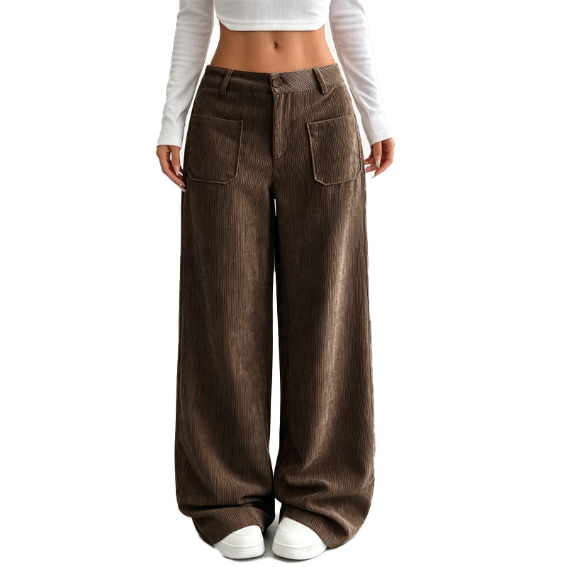 Penelope - Pantalones anchos y cómodos de corte holgado para mujer