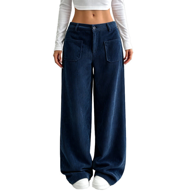 Penelope - Pantalones anchos y cómodos de corte holgado para mujer