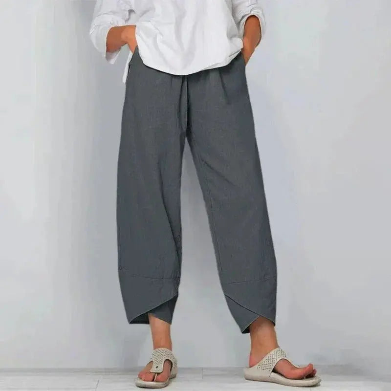 Estela - Pantalones cortos de mujer de corte ancho y holgado para el verano